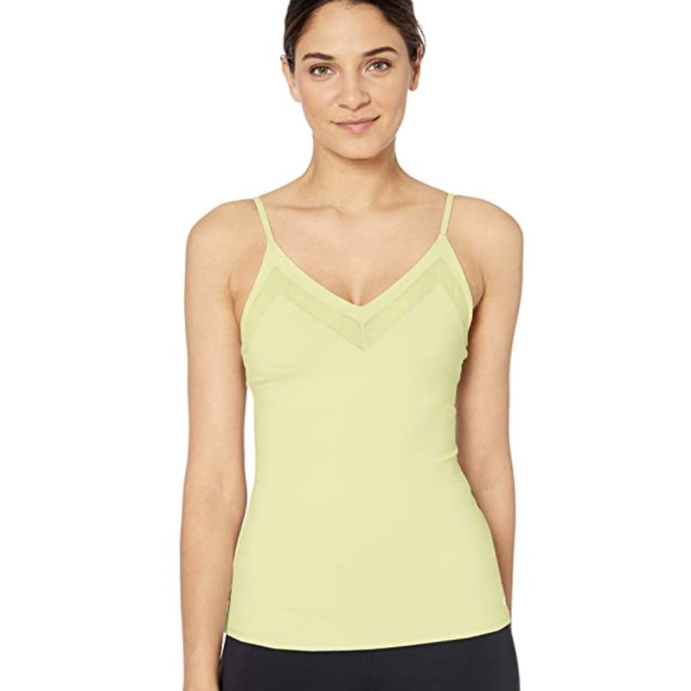 ALO Ally Fitted Tank in Citrine